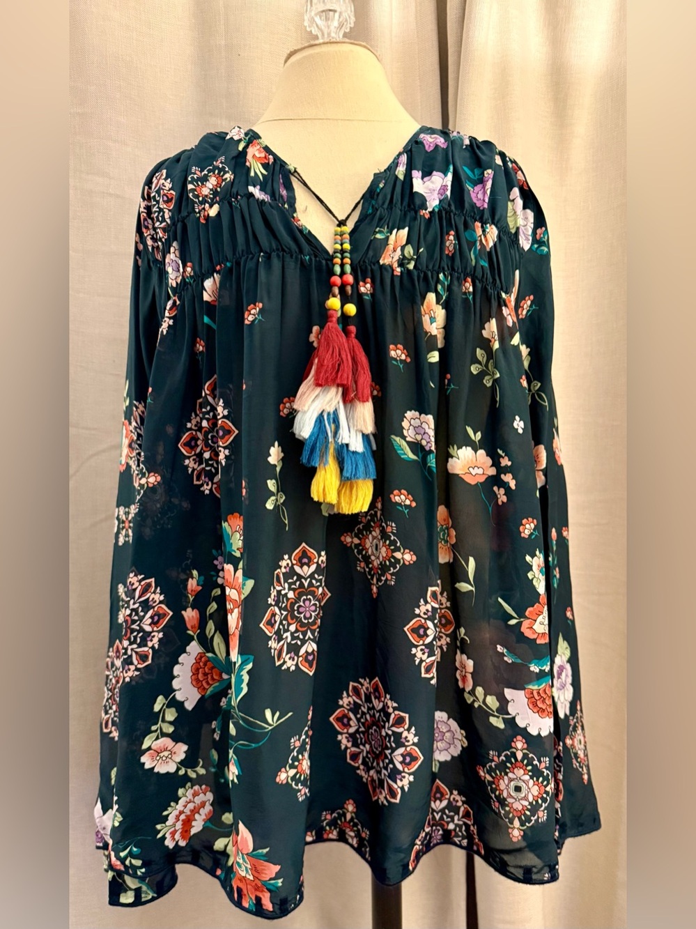 Johnny Was Harley Blouse Sz M